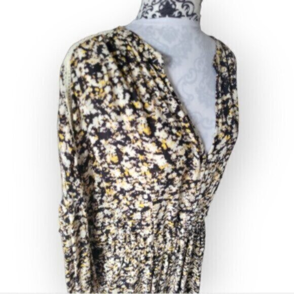 GARCIA DE LA CRUZ Ditsy Floral Midi Dress Sz XL NEW - Picture 11 of 16